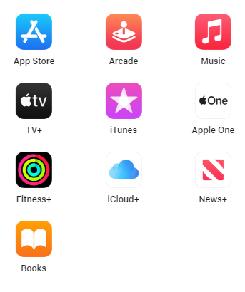 Apple Gift Cards (From 15 to 50 USD)