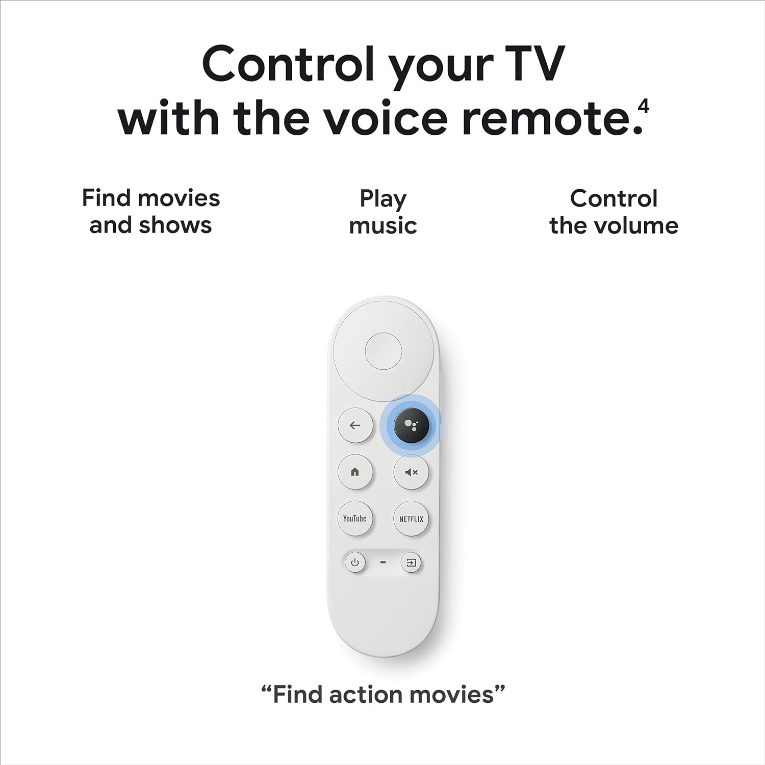 Chromecast with Google TV | 4K HDR, 60 FPS, Dolby Vision, Voice