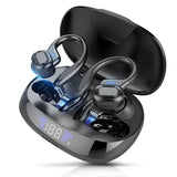 Sports Ear Hook TWS Bluetooth HiFi Stereo Earphones With Microphone (BT V5.0)