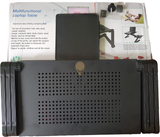 Ergonomic Foldable Portable Laptop Table - Adequate Airflow/Cooling Fan/Mouse pad